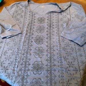 3X pull over top from Catherine’s..